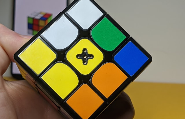 Rubik's cube and app linked