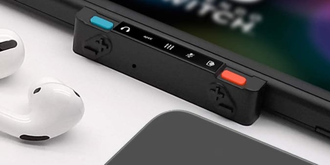 HomeSpot Pro Bluetooth Audio Adapter for Nintendo Switch