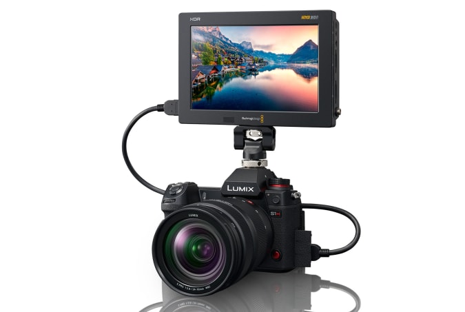 Panasonic S1H Blackmagic Design Video Assist 12G HDR