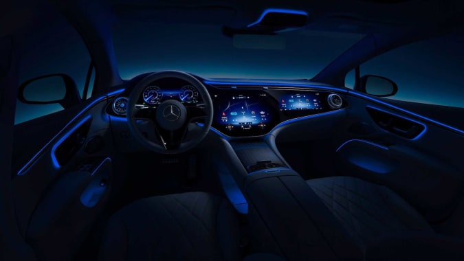 Mercedes-Benz's EQS interior is a blend of luxury and high-tech