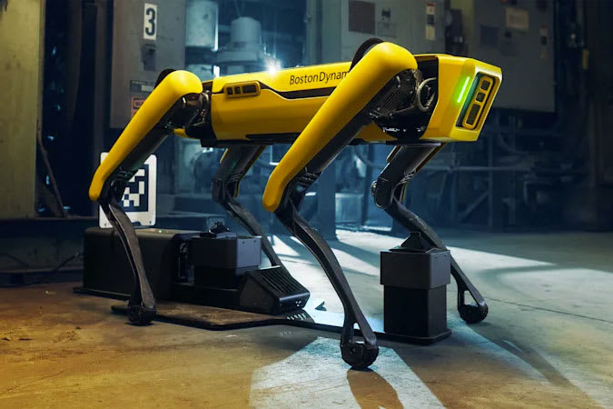 Image of Spot, the Boston Dynamics robot