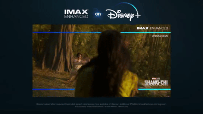Disney+ IMAX Enhanced Shang-Chi