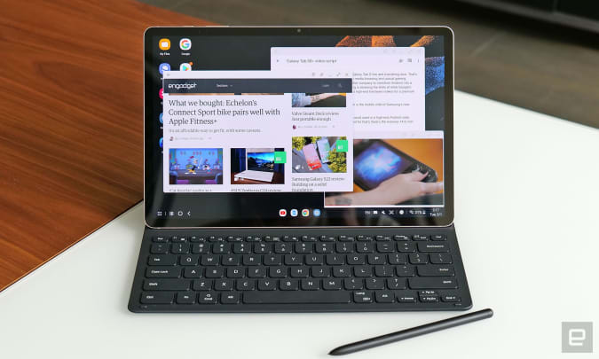 Unlike a lot of other Android tablets, the Galaxy Tab S8+ is better equipped to handle both content consumption and productivity.