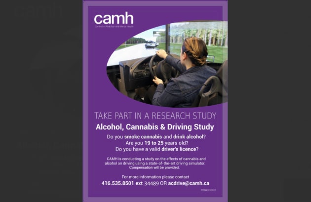 Camh Study Will Pay Young Torontonians To Drink Get High And