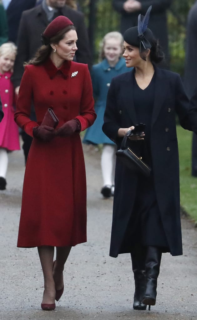 Kate Middleton y Meghan Markle el pasado 25 de diciembre.