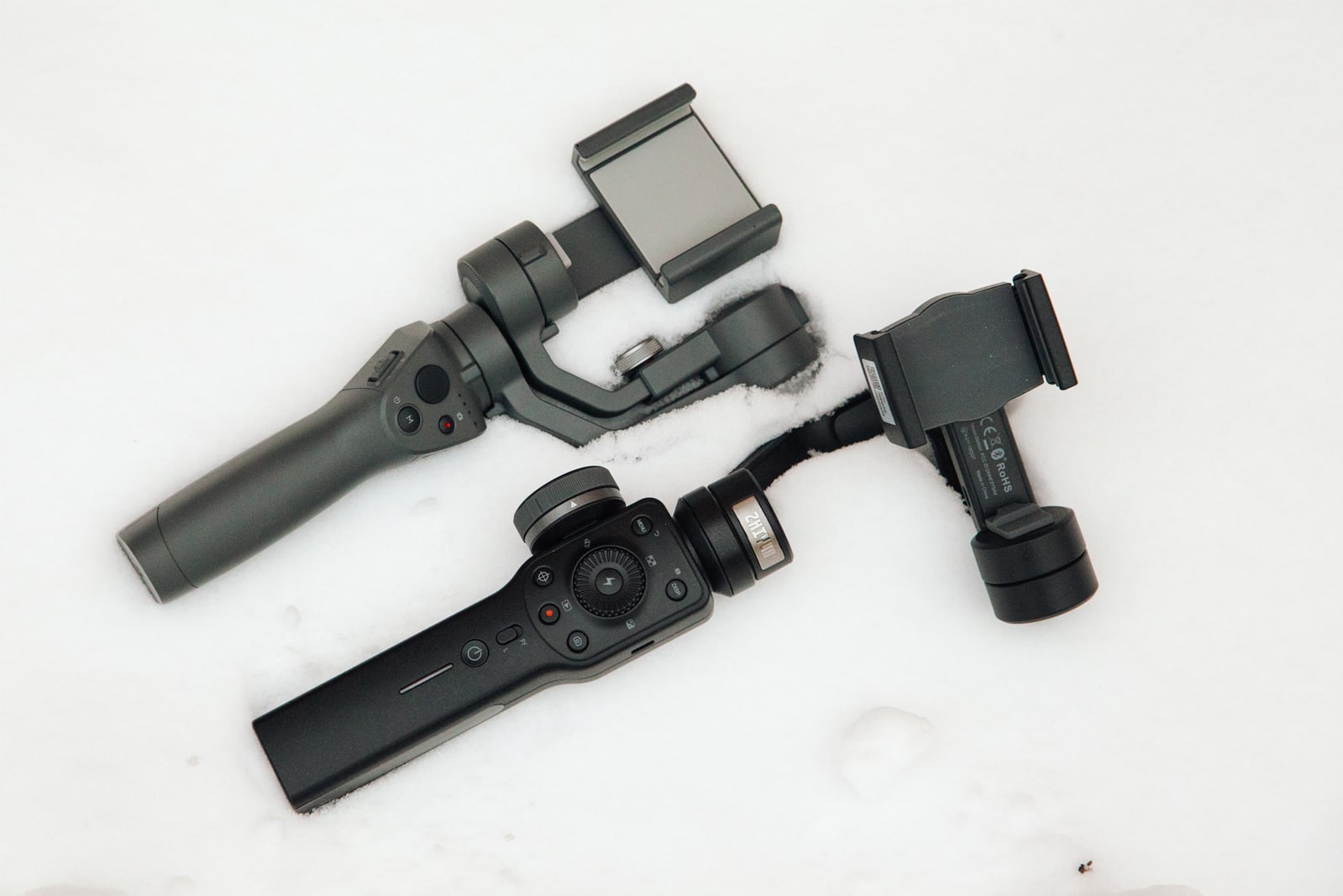 Gimbals for iPhones and Android phones