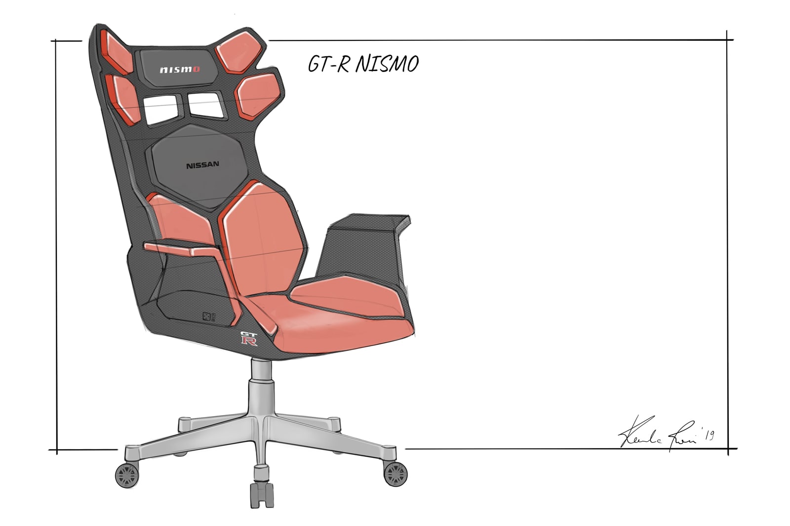 car-themed esports gaming chairs