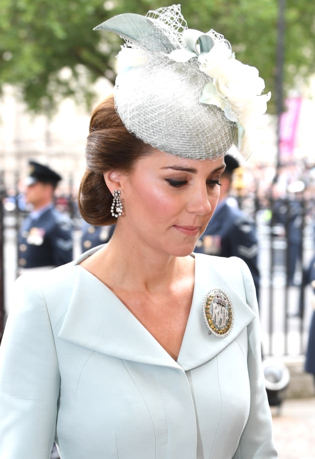 Catherine, Duchess of Cambridge during the RAF Centenary at Westminster Abbey, London. 