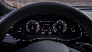 Audi A8 gauges