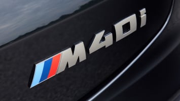 BMW X4 M40i badge