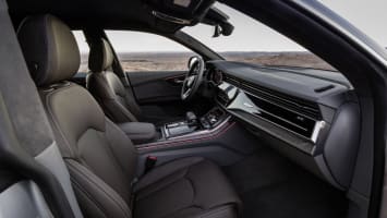 Audi Q8 interior detail