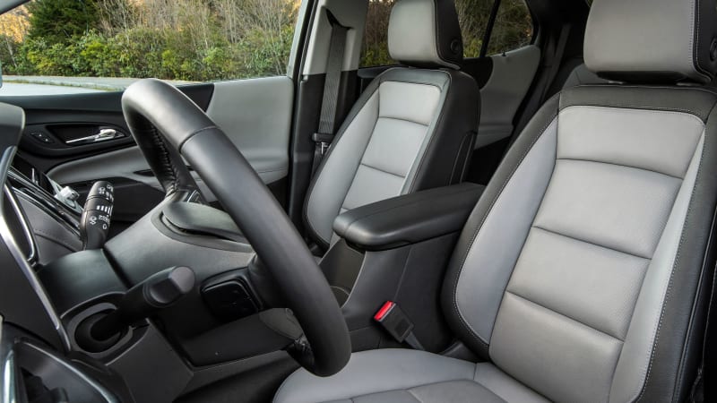 The all-new 2018 Equinox features a fashion-forward interior with materials developed for easier everyday use.