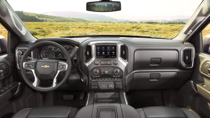 2019 Chevy Silverado interior