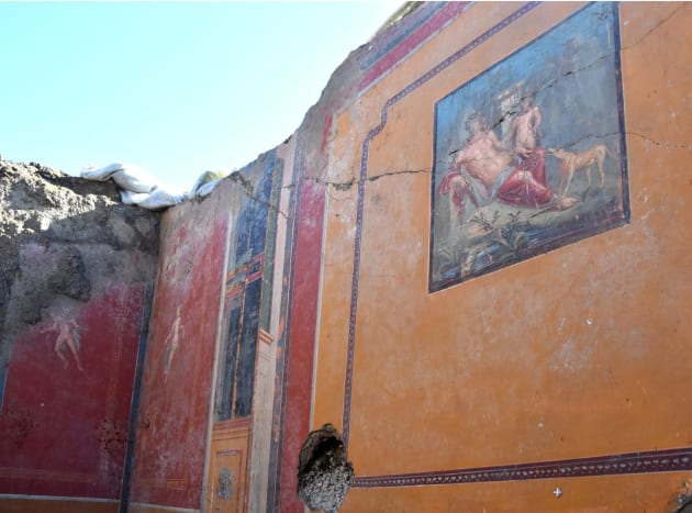 A Pompei affiora Narciso. Il ritrovamento nella stessa dimora dove è stato trovato l'affresco con Leda...