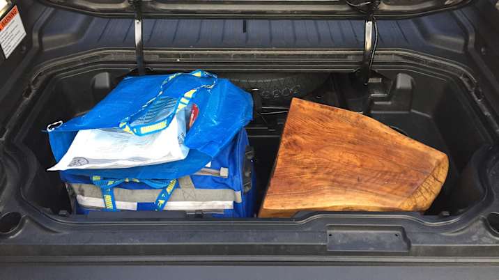 2018 Honda Ridgeline trunk