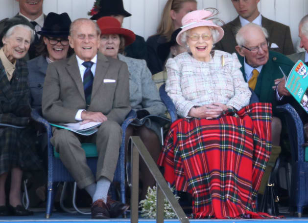 Queen Elizabeth II and Prince Philip, Duke of Edinburgh.