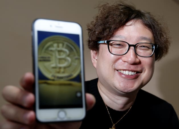 Yoshinori Kobayashi, comerciante de bitcoins.