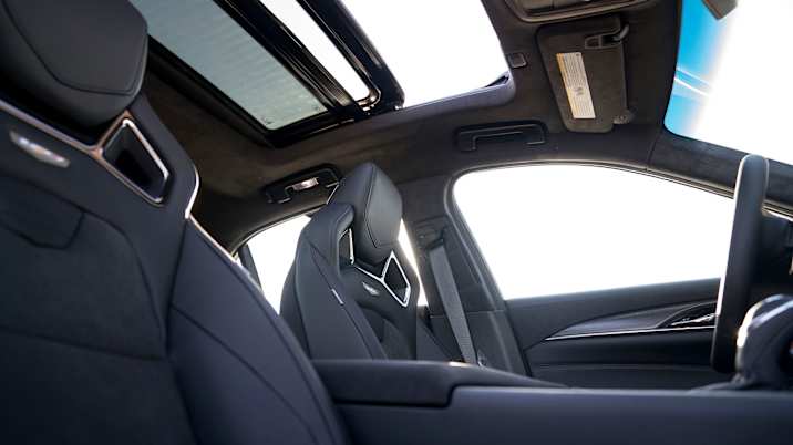 Cadillac CTS-V Glacier Metallic Edition interior
