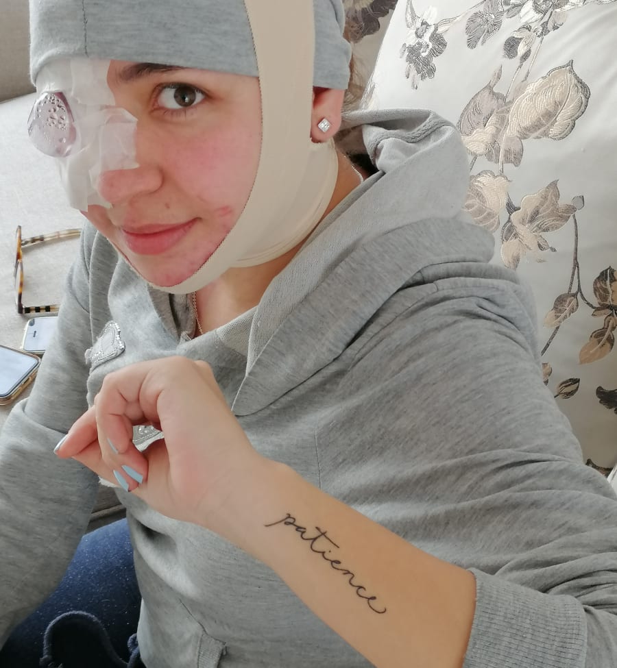 El tatuaje de Ana Helena que soy sirve como mantra: