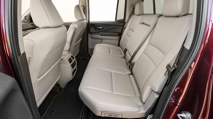2018 Honda Ridgeline rear seat