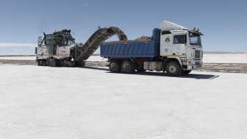 Operations At The Salar de Uyuni As Bolivia Aims To Become The World's Biggest Exporter of Lithium