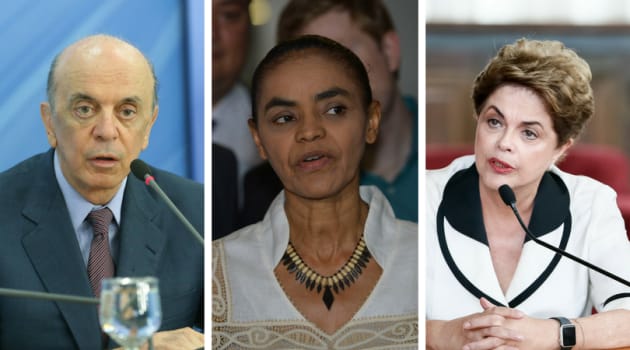 José Serra, Marina Silva e Dilma Rousseff: Elogios e críticas à criação do Ministério da Segurança Pública desde 2010.