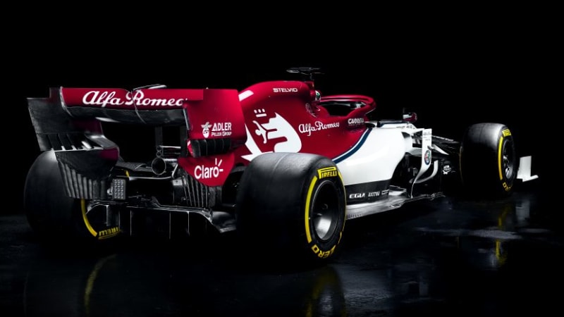 Alfa Romeo F1 team reveals its 2019 car - Autoblog