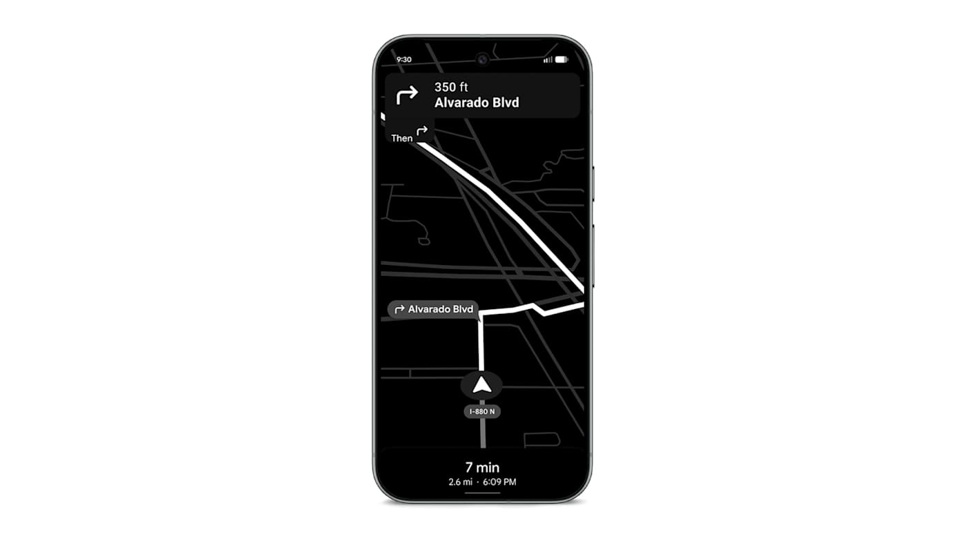 A Google Maps power-saving mode lands on Pixel 10 devices
