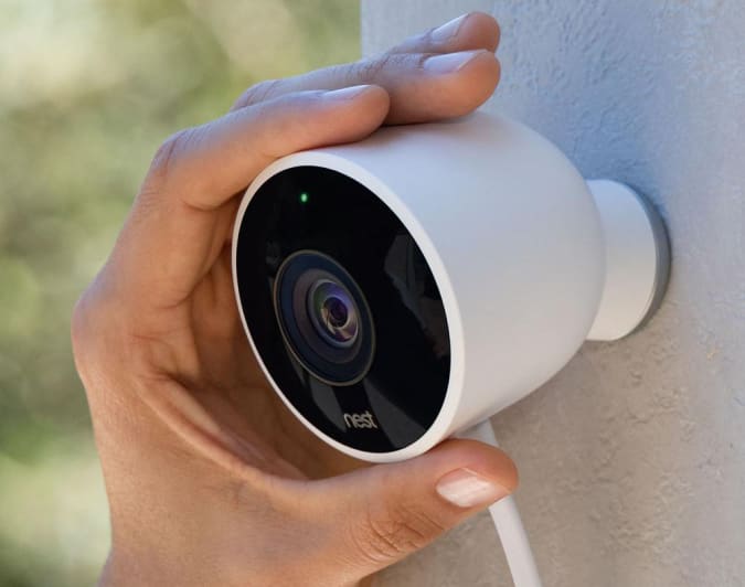 Google Nest Cam Outdoor security camera.