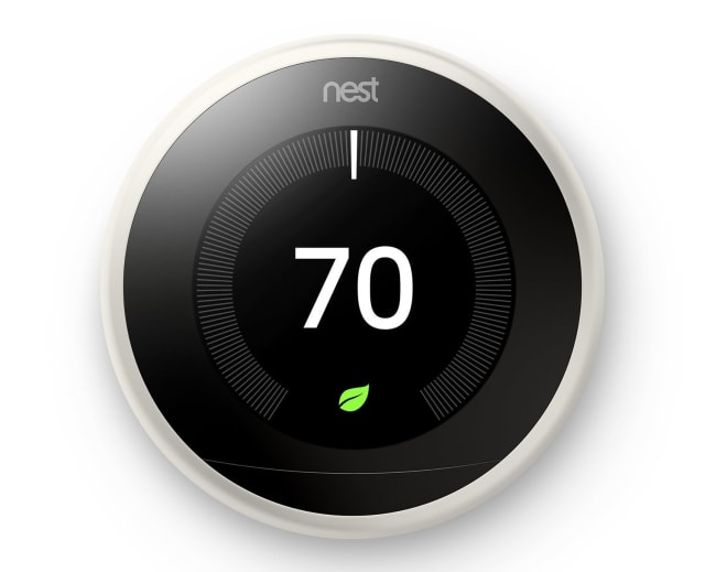 Google Nest Learning Thermostat.