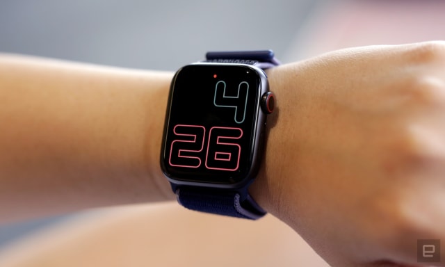 Apple Watch Series 5 smartwatch.