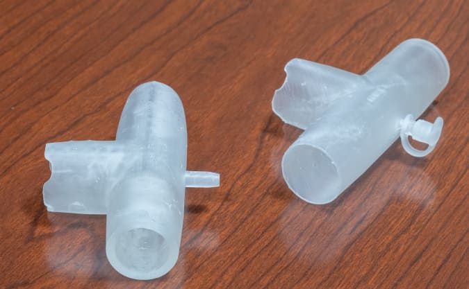 Formlabs' 3D-printed adapters convert sleep apnea machines into ventilators.