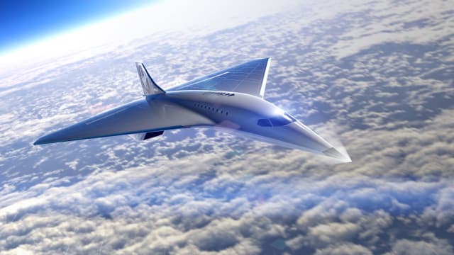 Virgin Galactic Mach 3 aircraft