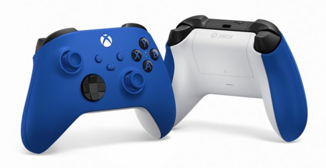 Manette sans fil Xbox - Shock Blue