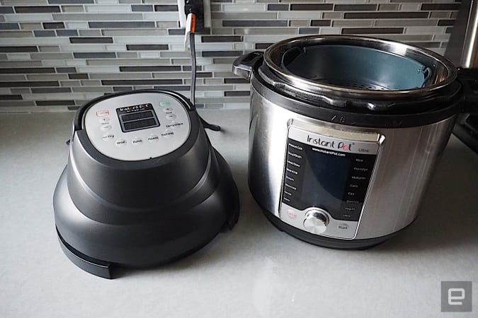 Instant Pot with Air Fryer Lid