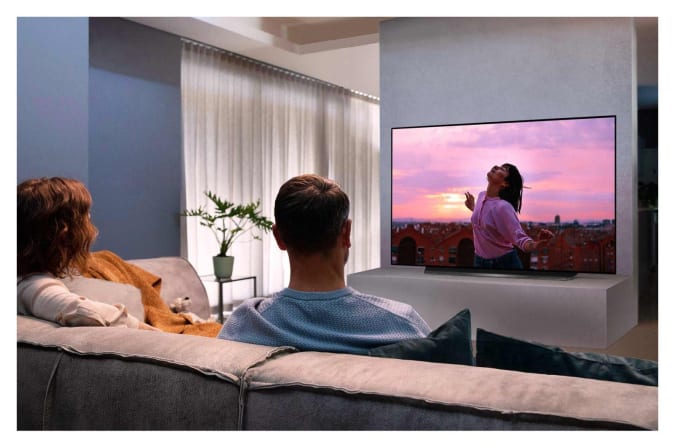 LG CX OLED smart TV
