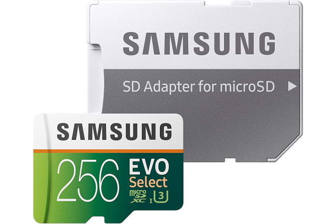Samsung Select EVO microSD card