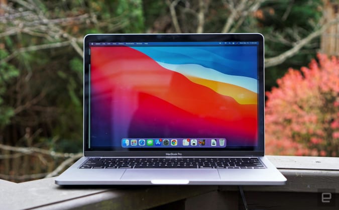 El último MacBook Pro de Apple con un chip M1.