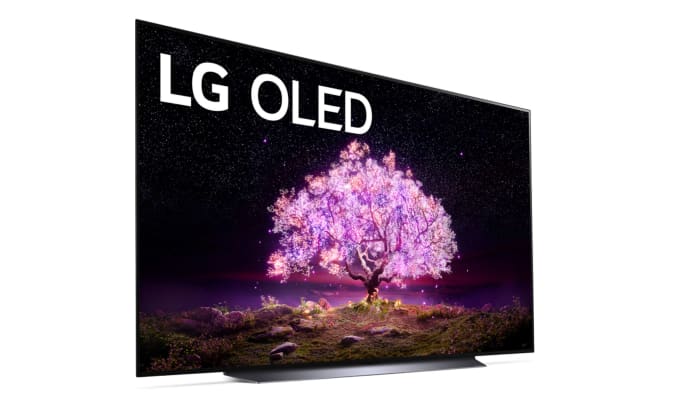 LG C1 OLED TV.