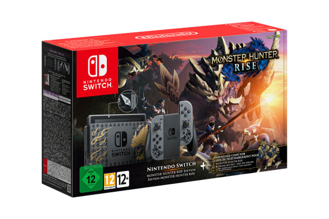 Nintendo Switch Box Limited Edition 'Monster Hunter Rise'