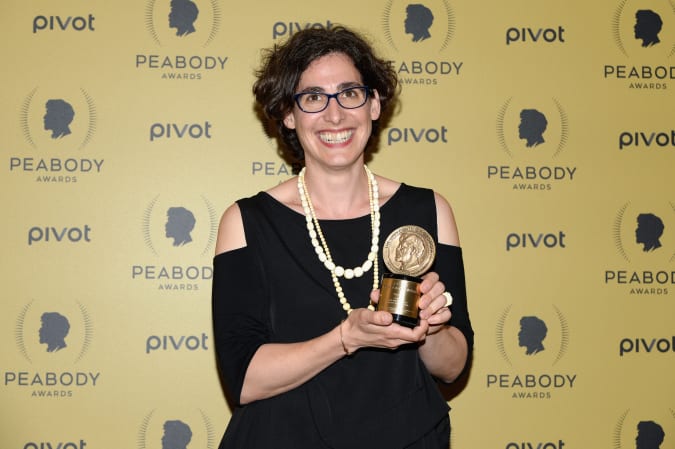 NEW YORK, NY - MAY 31:  Sarah Koenig attends The 74th Annual Peabody Awards Ceremony at Cipriani Wall Street on May 31, 2015 in New York City.  (Photo by Andrew Toth/FilmMagic)