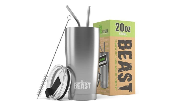 Beast insulated stainless steel tumbler