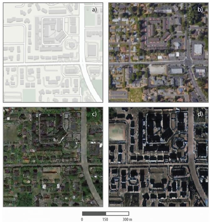 Deepfake satellite imagery