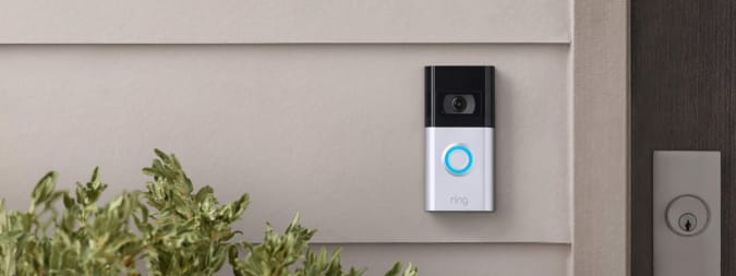 Ring Doorbell 4 lifestyle image.