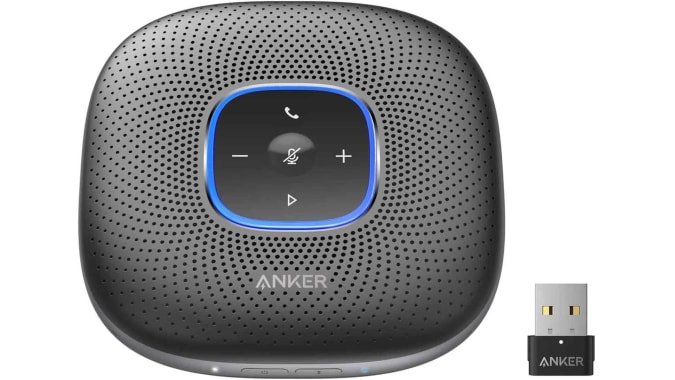 Anker PowerConf + Bluetooth speaker