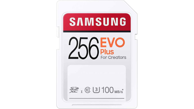 Samsung EVO Plus SD card