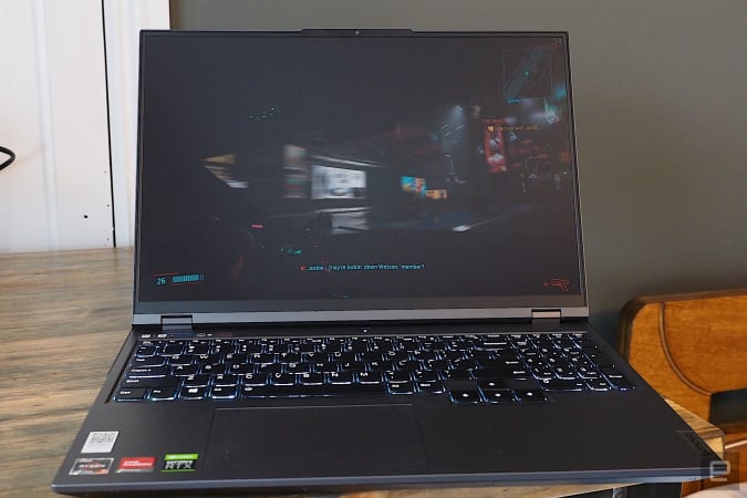 Review the image of the new Lenovo Legion 5 Pro (2021)