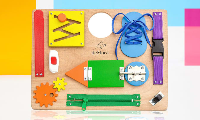 Montessori Busy Board for Engadget's 2021 Back to School guide.