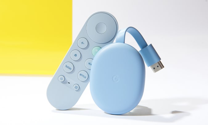 The Google Chromecast with Google TV for Engadget's 2021 Back to School guide.