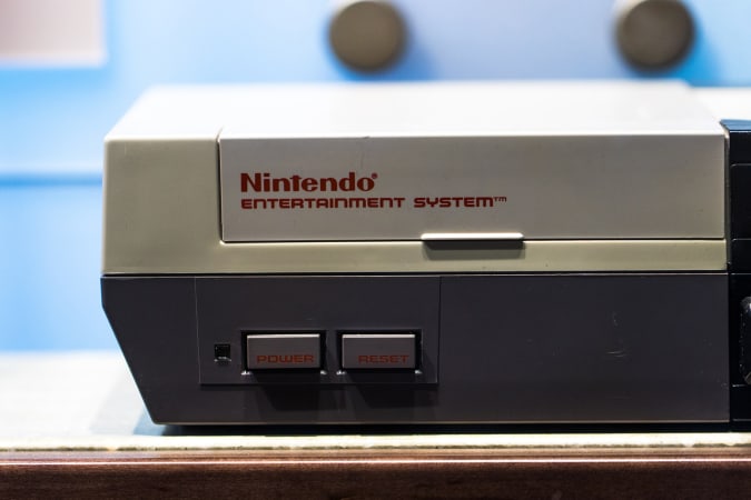 NES game console
